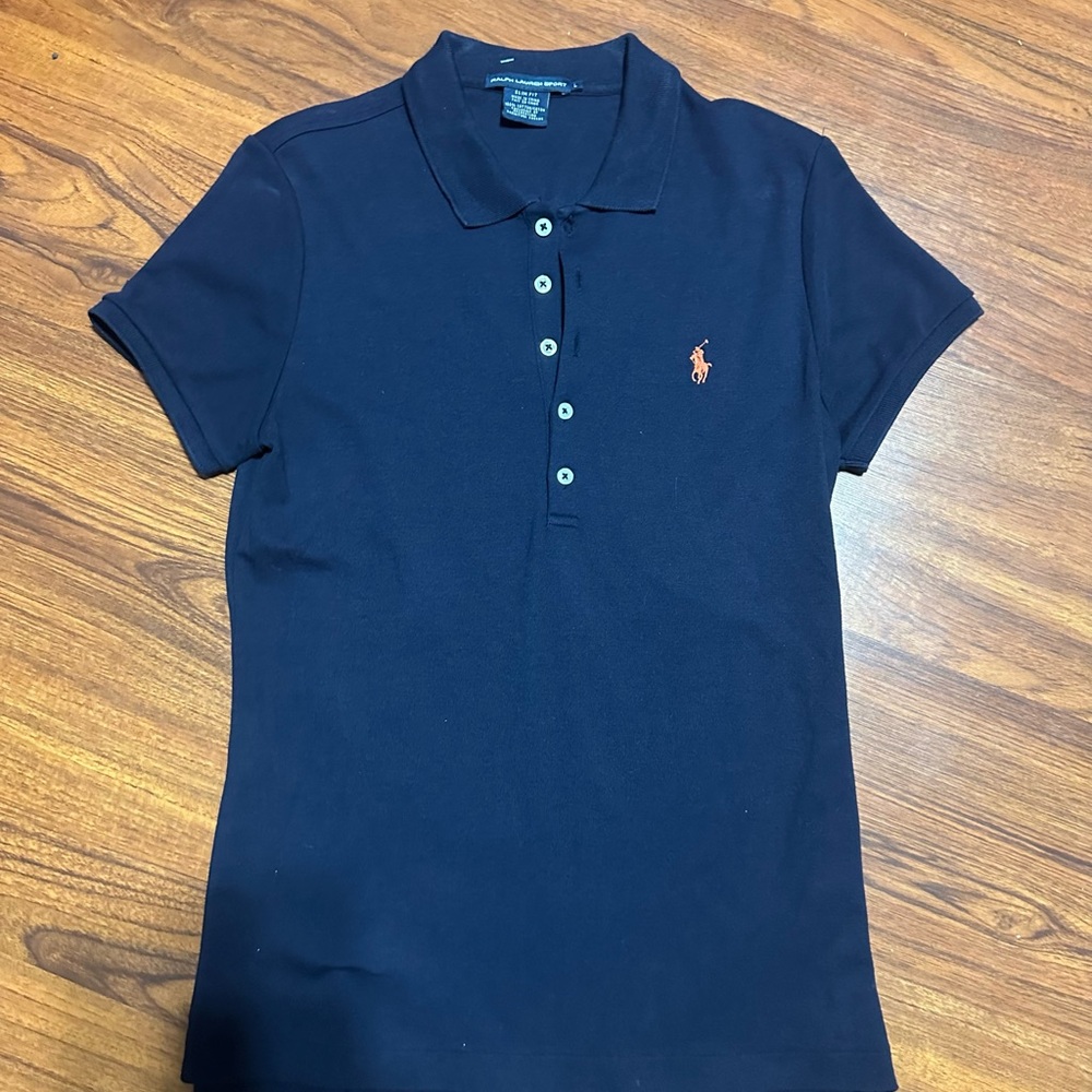 Ralph Lauren Sport Women’s Navy Slim Fit Polo
